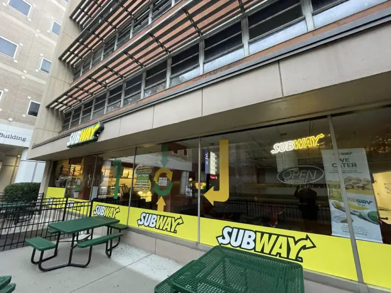Subway restaurant Augusta medical district