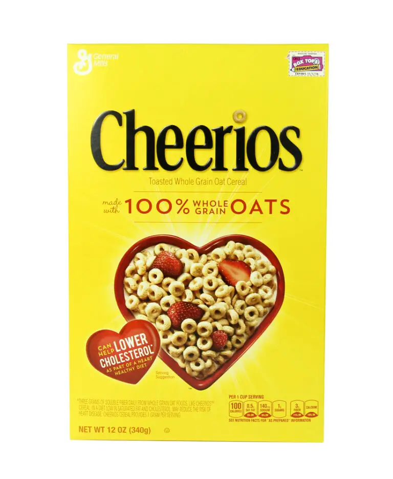 Box of Cheerios Cereal