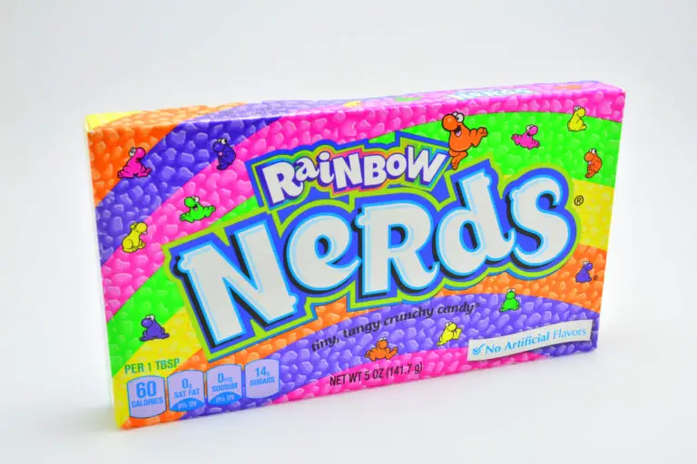Rainbow nerds crunchy candy in the Philippines