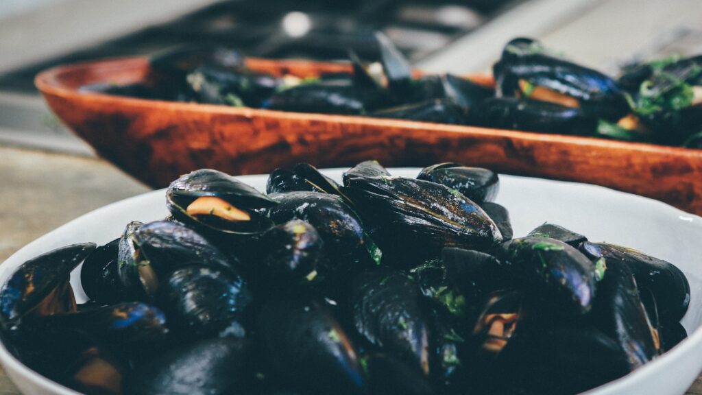 are mussels vegan